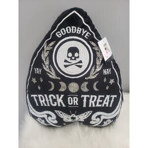 NEW LARGE Planchette‎ Throw Pillow Gothic Halloween Decor Moon Phase Ouija Board